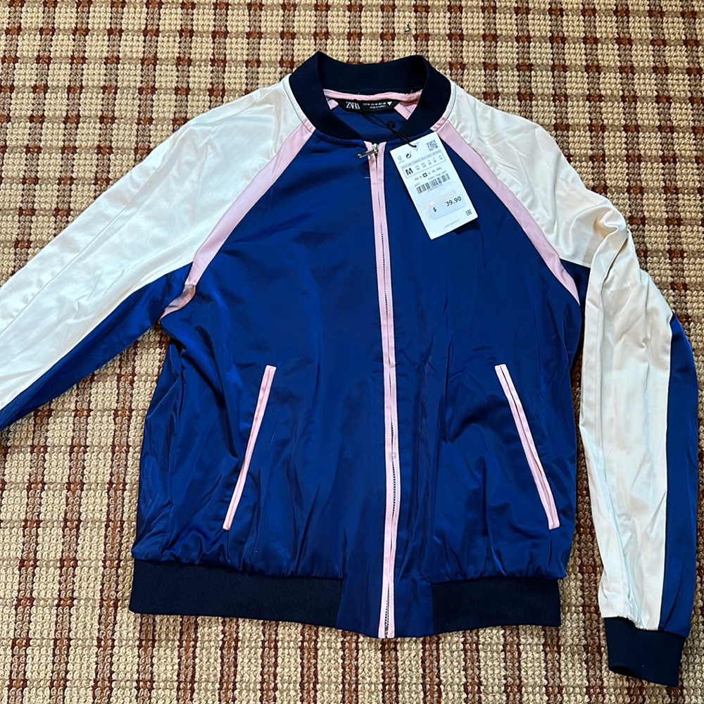 Zara Tracksuit Zip-up Jacket